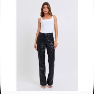 Judy Blue Faux Leather Pants